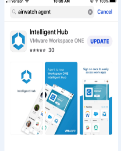 Как установить intelligent hub на айфон