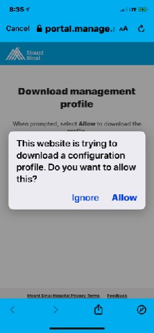 IOS Intune Enrollment | Academic IT Security