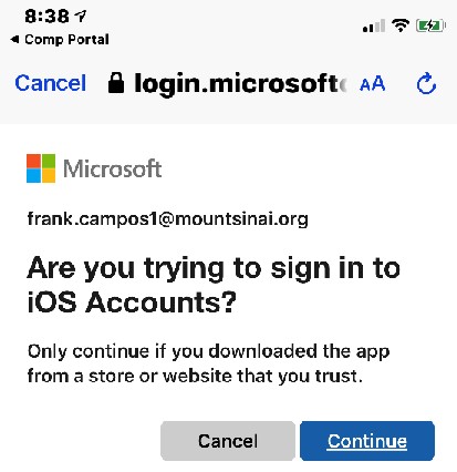 IOS Intune Enrollment | Academic IT Security