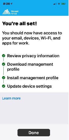 IOS Intune Enrollment | Academic IT Security
